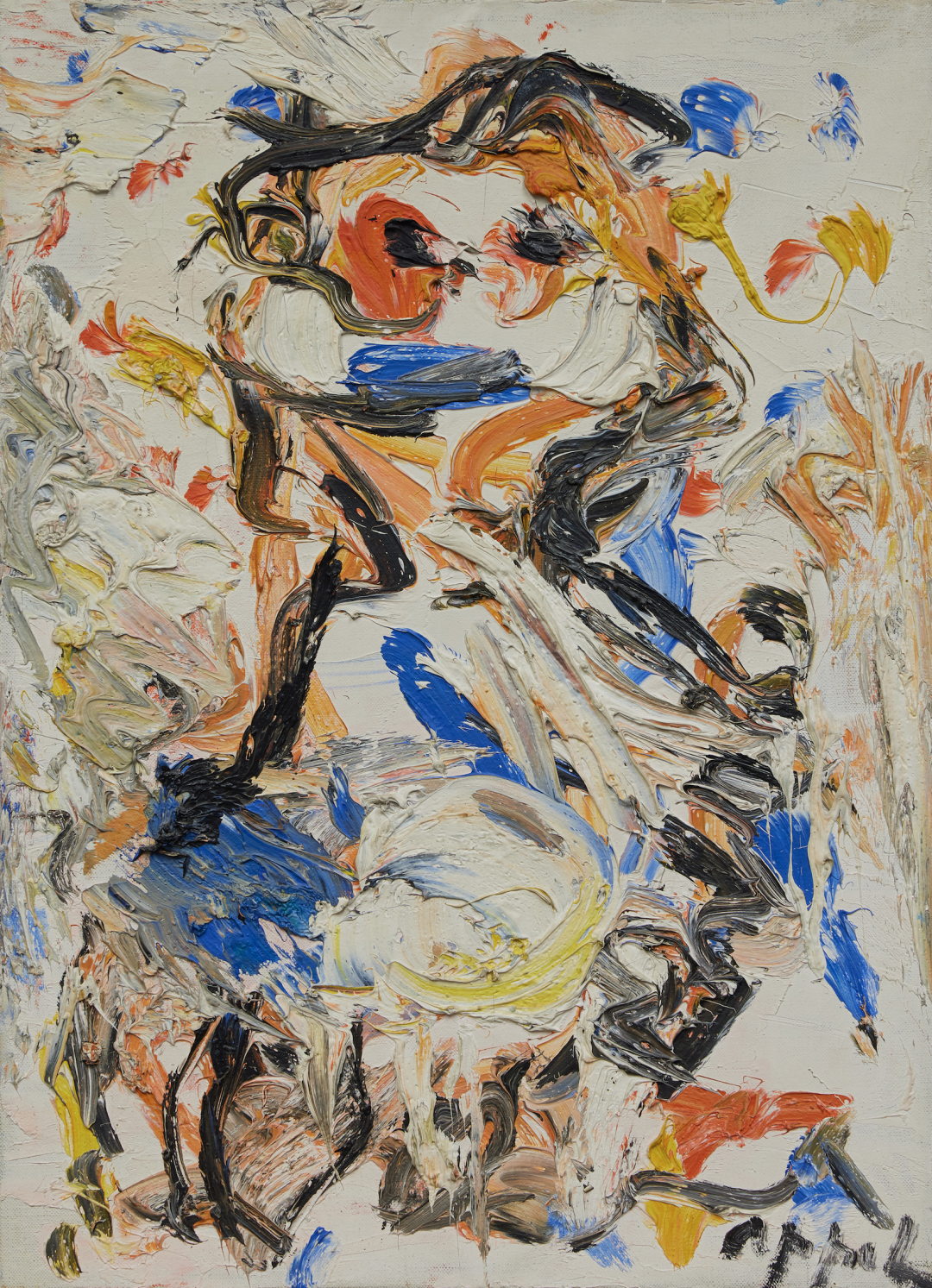 卡雷尔·阿佩尔，《无题》，1961年